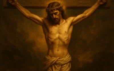 Jesús crucificado en el Viernes Santo, símbolo del Amor que se entrega por la humanidad